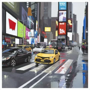 'Rainy Day, New York' by Jo Quigley